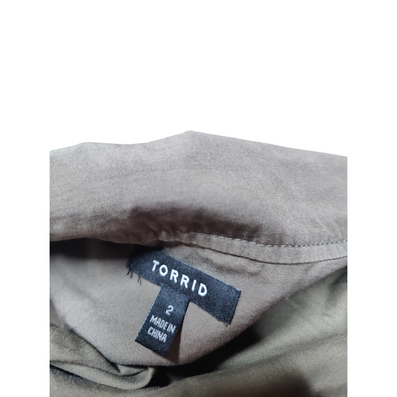 Torrid 2 Brown Utility Jacket - Picture 4 of 4